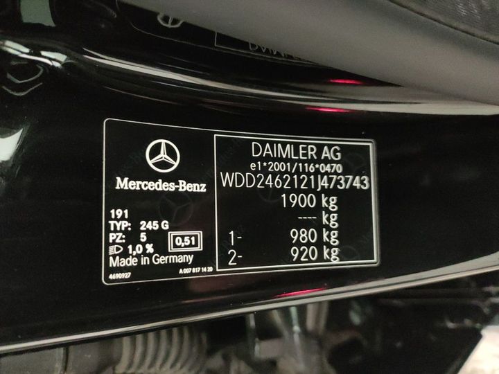 Photo 17 VIN: WDD2462121J473743 - MERCEDES-BENZ B-KLASSE '11 