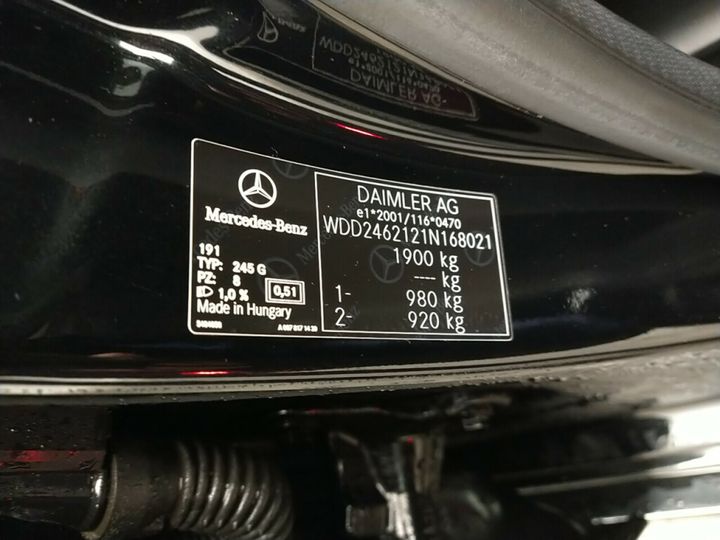 Photo 25 VIN: WDD2462121N168021 - MERCEDES-BENZ BENZ 