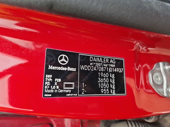 Photo 7 VIN: WDD2470871J014937 - MERCEDES-BENZ B 