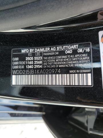 Photo 12 VIN: WDD2J5JB1KA020974 - MERCEDES-BENZ CLS 450 