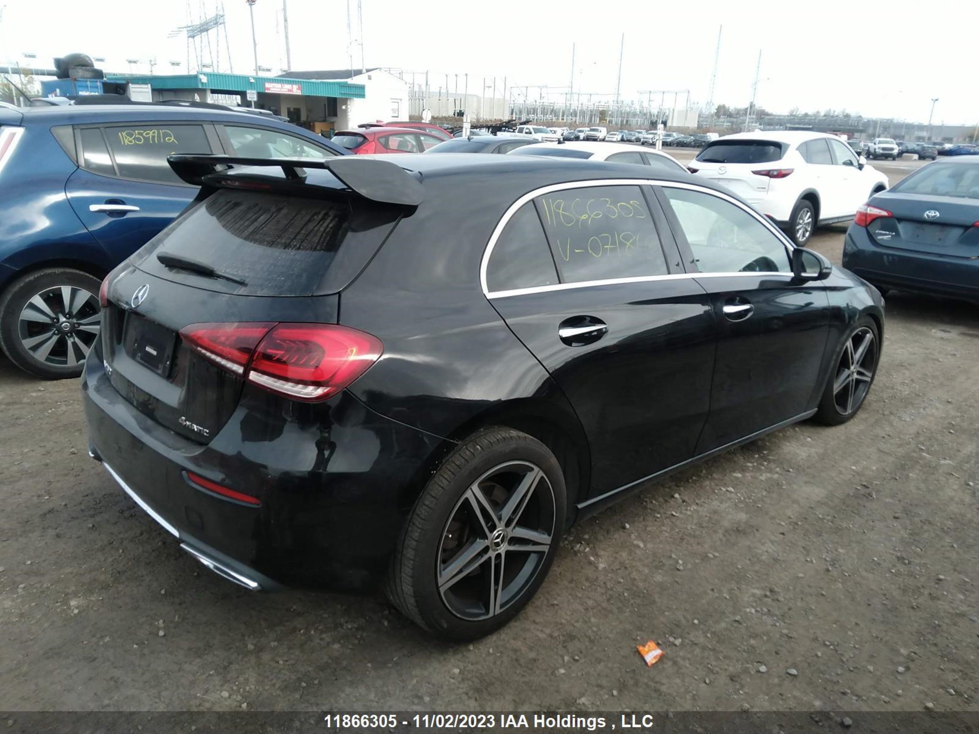 Photo 3 VIN: WDD3F4HB7KJ071840 - MERCEDES-BENZ A-KLASSE 