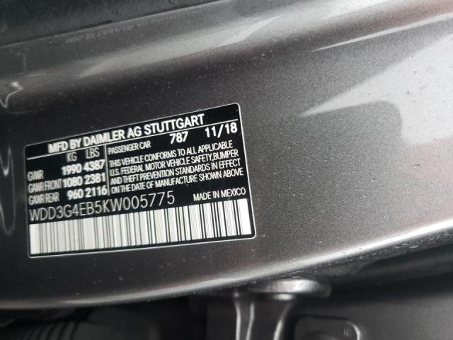 Photo 9 VIN: WDD3G4EB5KW005775 - MERCEDES-BENZ A 220 