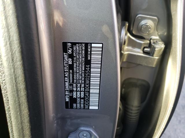 Photo 9 VIN: WDD3G4FB0KW025544 - MERCEDES-BENZ A 220 4MAT 