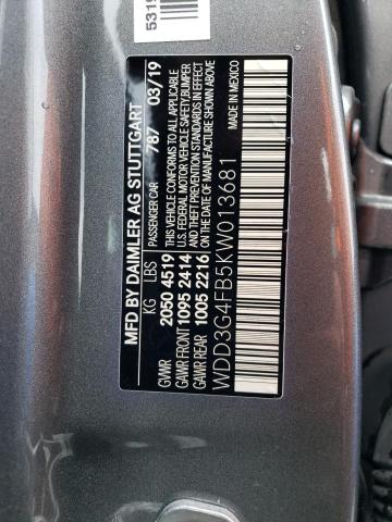 Photo 9 VIN: WDD3G4FB5KW013681 - MERCEDES-BENZ A 220 4MAT 