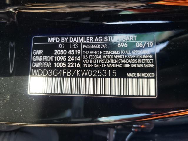 Photo 11 VIN: WDD3G4FB7KW025315 - MERCEDES-BENZ A 220 4MAT 