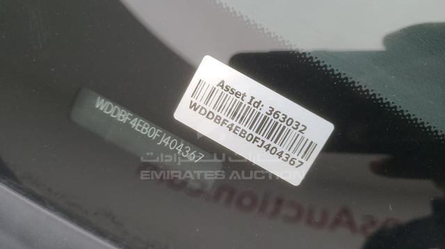 Photo 6 VIN: WDDBF4EB0FJ404367 - MERCEDES A 