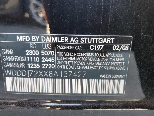 Photo 11 VIN: WDDDJ72XX8A137427 - MERCEDES-BENZ CLS 550 