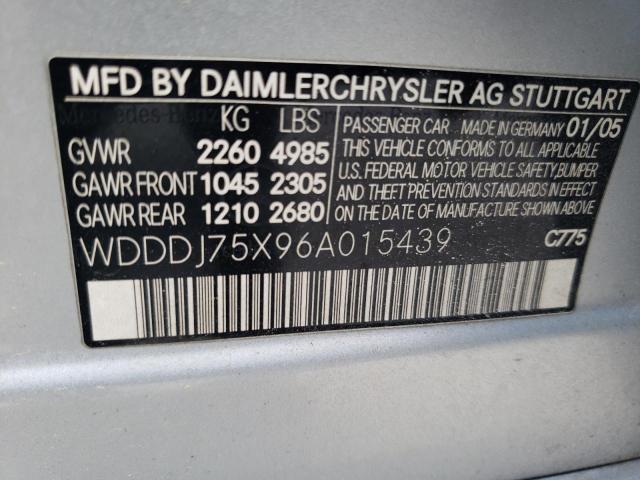 Photo 11 VIN: WDDDJ75X96A015439 - MERCEDES-BENZ CLC-CLASS 