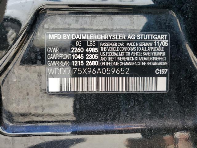 Photo 11 VIN: WDDDJ75X96A059652 - MERCEDES-BENZ CLC-CLASS 