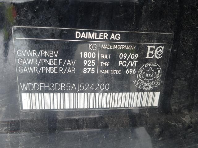 Photo 2 VIN: WDDFH3DB5AJ524200 - MERCEDES-BENZ B200 