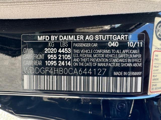 Photo 14 VIN: WDDGF4HB0CA644127 - MERCEDES-BENZ C-CLASS 