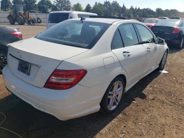 Photo 2 VIN: WDDGF4HB0CR195579 - MERCEDES-BENZ C-CLASS 