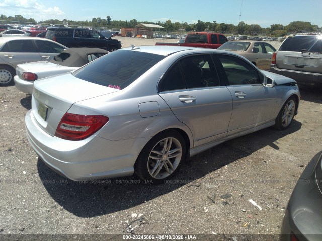 Photo 3 VIN: WDDGF4HB0CR200800 - MERCEDES-BENZ C-CLASS 