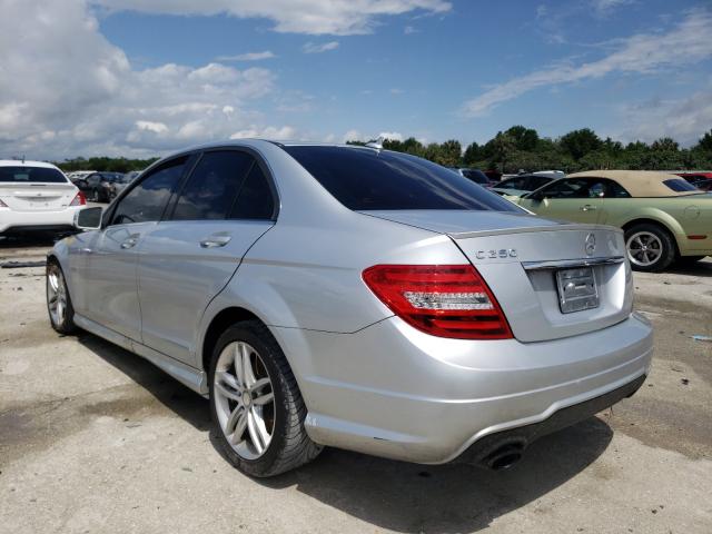 Photo 2 VIN: WDDGF4HB0CR218584 - MERCEDES-BENZ C 250 