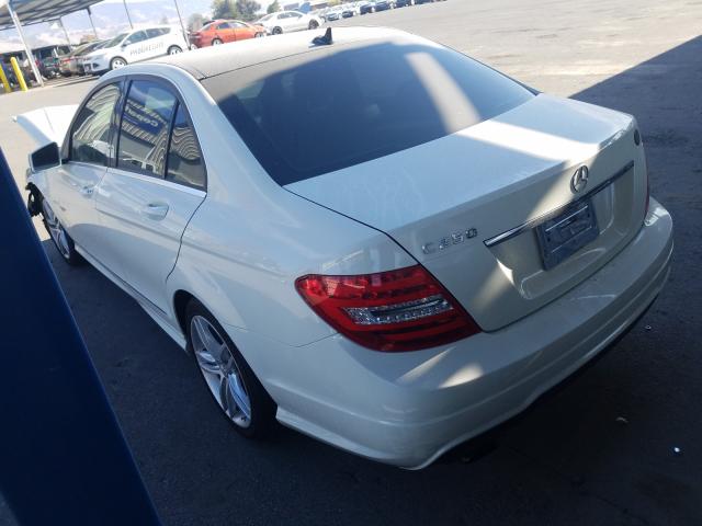 Photo 2 VIN: WDDGF4HB0CR219850 - MERCEDES-BENZ C 250 