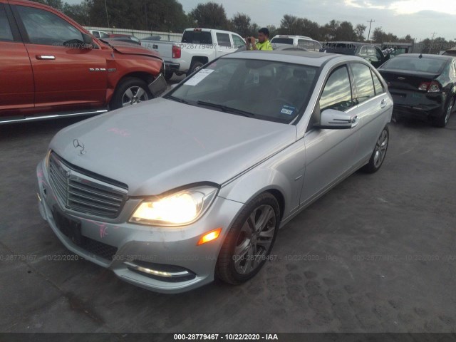 Photo 1 VIN: WDDGF4HB0CR223106 - MERCEDES-BENZ C-CLASS 