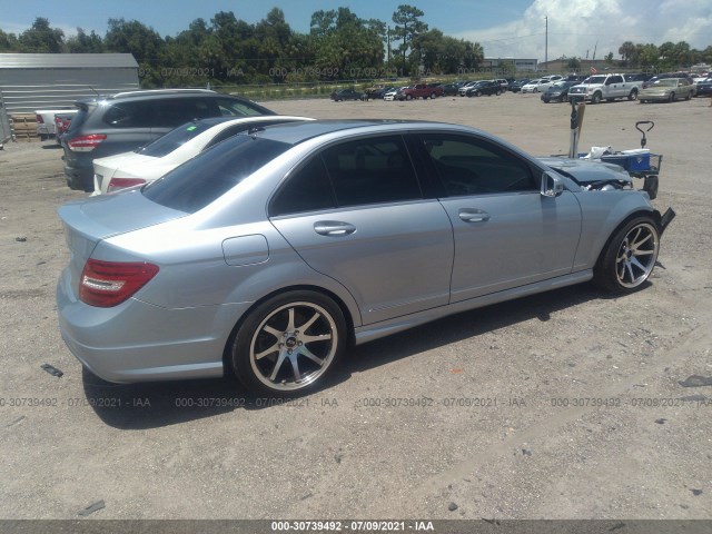 Photo 3 VIN: WDDGF4HB0DA763037 - MERCEDES-BENZ C-CLASS 