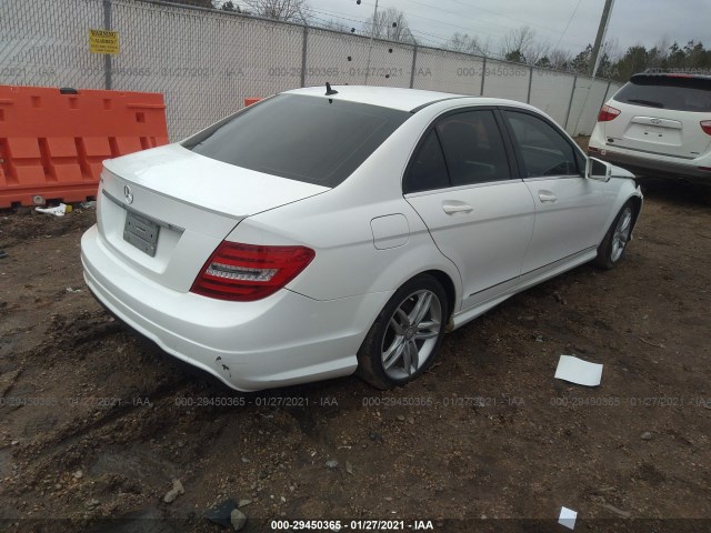 Photo 3 VIN: WDDGF4HB0DA768755 - MERCEDES-BENZ C-CLASS 