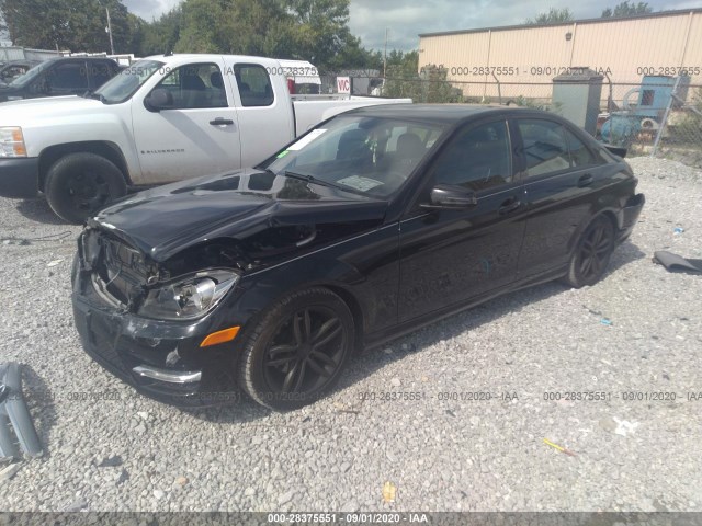 Photo 1 VIN: WDDGF4HB0DA808302 - MERCEDES-BENZ C-CLASS 