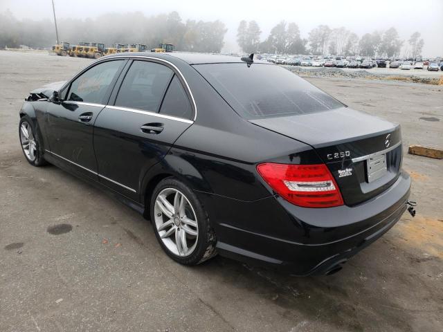 Photo 2 VIN: WDDGF4HB0DA834480 - MERCEDES-BENZ C 250 