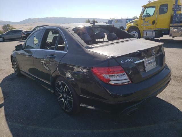 Photo 2 VIN: WDDGF4HB0DR243194 - MERCEDES-BENZ C 250 