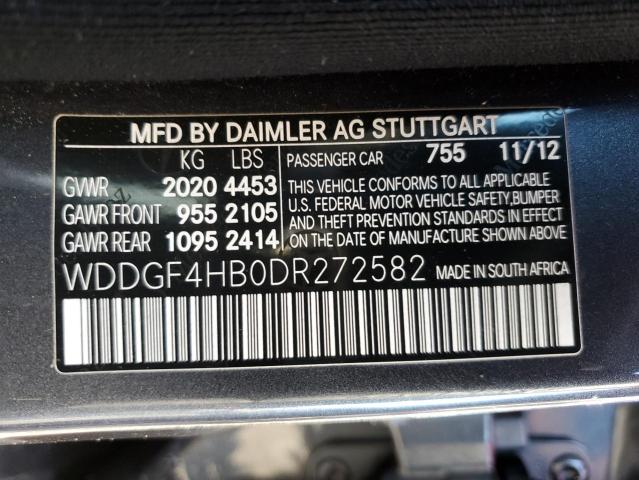 Photo 11 VIN: WDDGF4HB0DR272582 - MERCEDES-BENZ C 250 