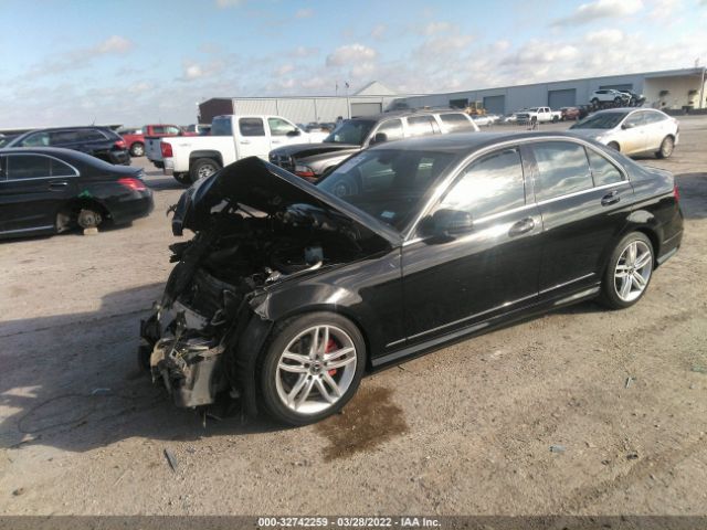 Photo 1 VIN: WDDGF4HB0DR276177 - MERCEDES-BENZ C-CLASS 