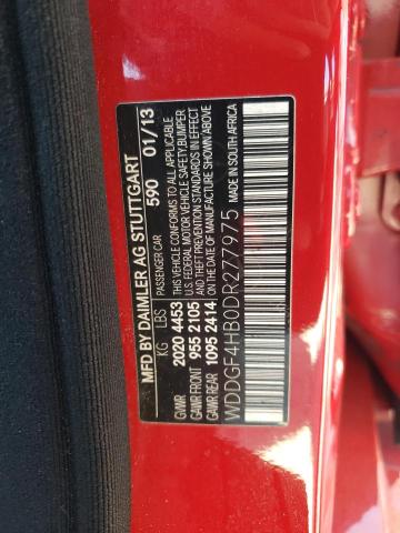 Photo 11 VIN: WDDGF4HB0DR277975 - MERCEDES-BENZ C-CLASS 