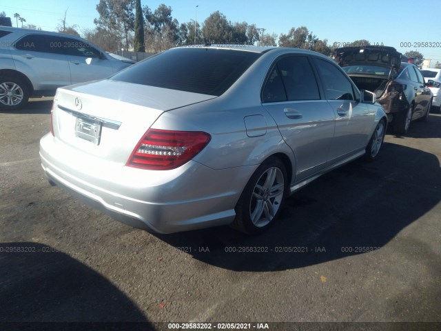 Photo 3 VIN: WDDGF4HB0DR279189 - MERCEDES-BENZ C-CLASS 