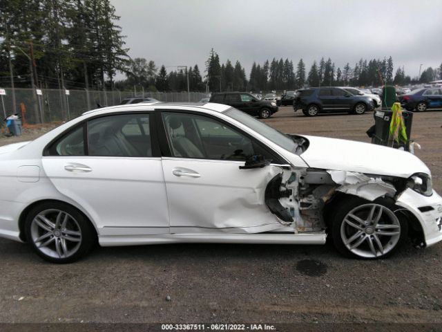 Photo 5 VIN: WDDGF4HB0DR299247 - MERCEDES-BENZ C-CLASS 