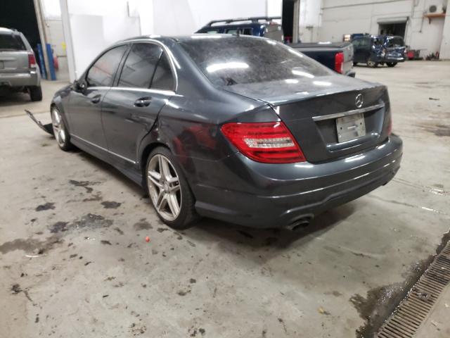 Photo 2 VIN: WDDGF4HB0EA928487 - MERCEDES-BENZ C 250 