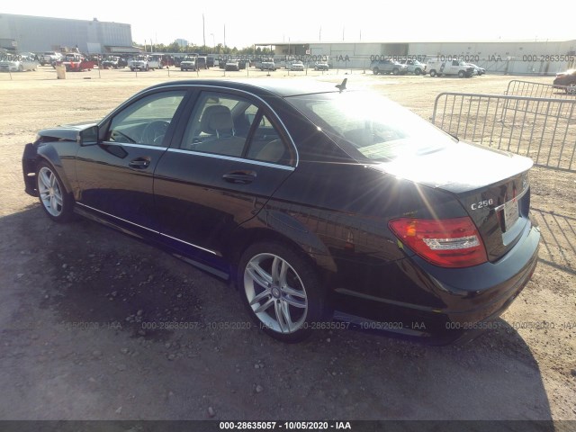 Photo 2 VIN: WDDGF4HB0EA936508 - MERCEDES-BENZ C-CLASS 