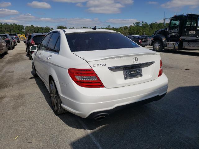 Photo 2 VIN: WDDGF4HB0EA953471 - MERCEDES-BENZ C 250 