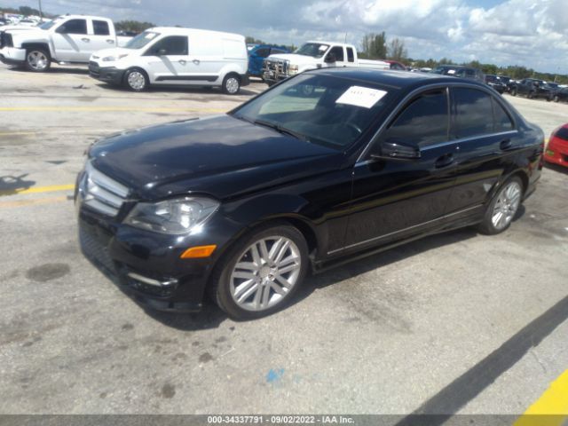 Photo 1 VIN: WDDGF4HB0EA953521 - MERCEDES-BENZ C-CLASS 