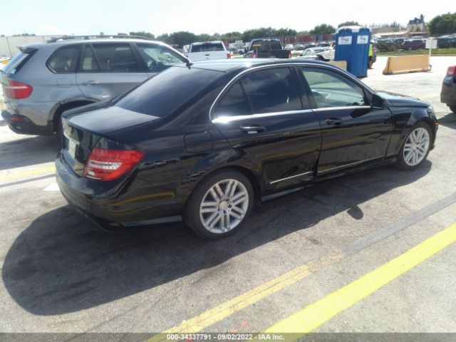 Photo 3 VIN: WDDGF4HB0EA953521 - MERCEDES-BENZ C-CLASS 