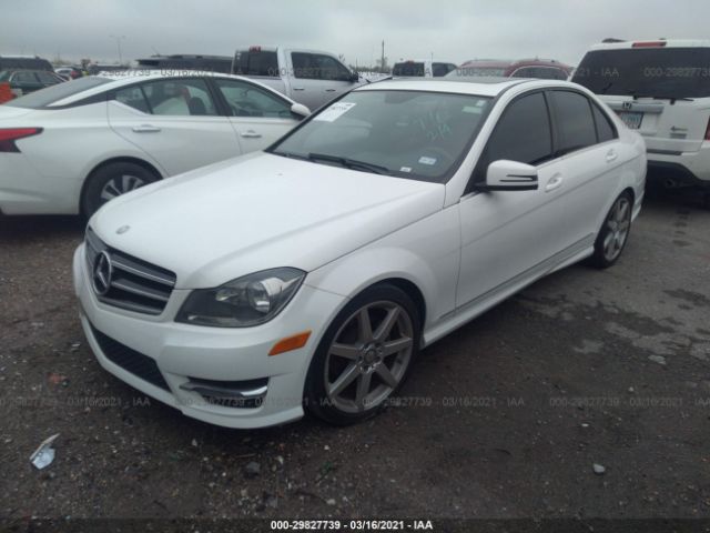 Photo 1 VIN: WDDGF4HB0EA956760 - MERCEDES-BENZ C-CLASS 