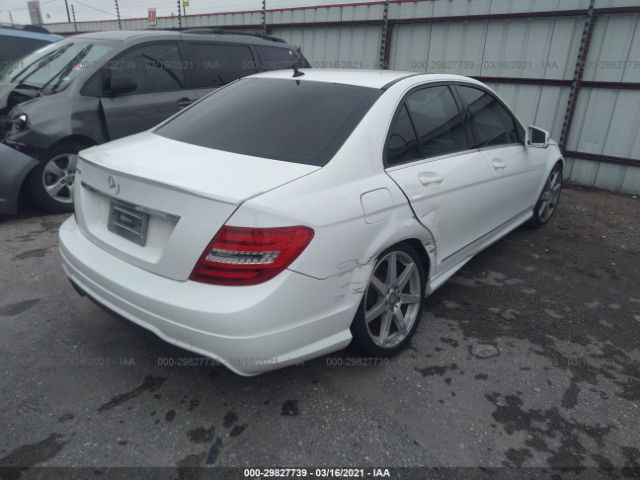 Photo 3 VIN: WDDGF4HB0EA956760 - MERCEDES-BENZ C-CLASS 