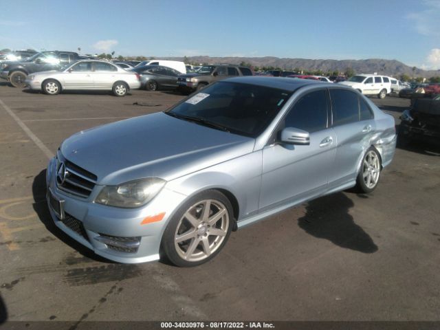 Photo 1 VIN: WDDGF4HB0EG242141 - MERCEDES-BENZ C-CLASS 