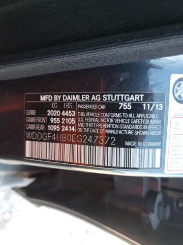 Photo 9 VIN: WDDGF4HB0EG247372 - MERCEDES-BENZ C 250 