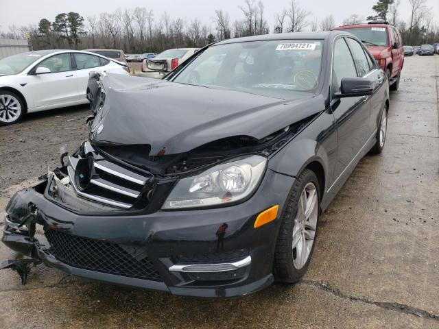 Photo 1 VIN: WDDGF4HB0EG257285 - MERCEDES-BENZ C 250 