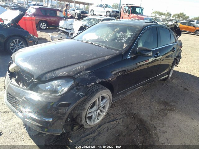 Photo 1 VIN: WDDGF4HB0ER302973 - MERCEDES-BENZ C-CLASS 