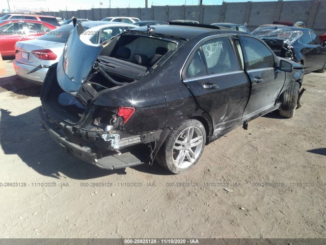 Photo 3 VIN: WDDGF4HB0ER302973 - MERCEDES-BENZ C-CLASS 