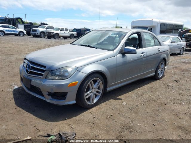 Photo 1 VIN: WDDGF4HB0ER311625 - MERCEDES-BENZ C-CLASS 