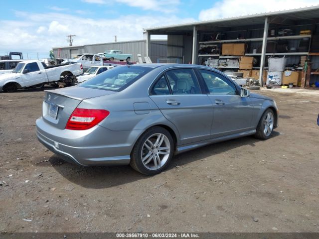 Photo 3 VIN: WDDGF4HB0ER311625 - MERCEDES-BENZ C-CLASS 