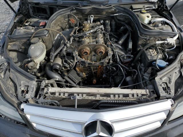 Photo 10 VIN: WDDGF4HB1CA607247 - MERCEDES-BENZ C-CLASS 