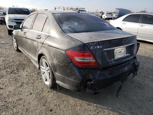 Photo 2 VIN: WDDGF4HB1CA631516 - MERCEDES-BENZ C 250 