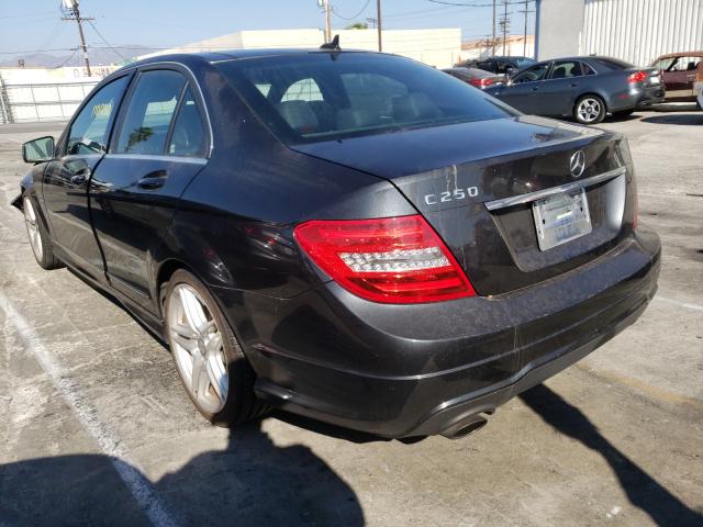 Photo 2 VIN: WDDGF4HB1CA725749 - MERCEDES-BENZ C-250 