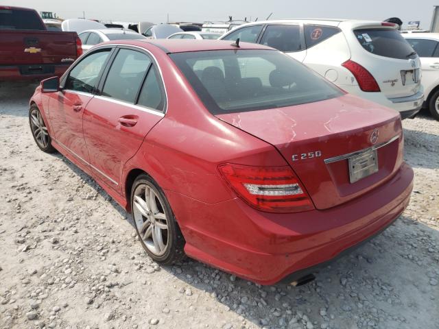 Photo 2 VIN: WDDGF4HB1CA725847 - MERCEDES-BENZ C 250 