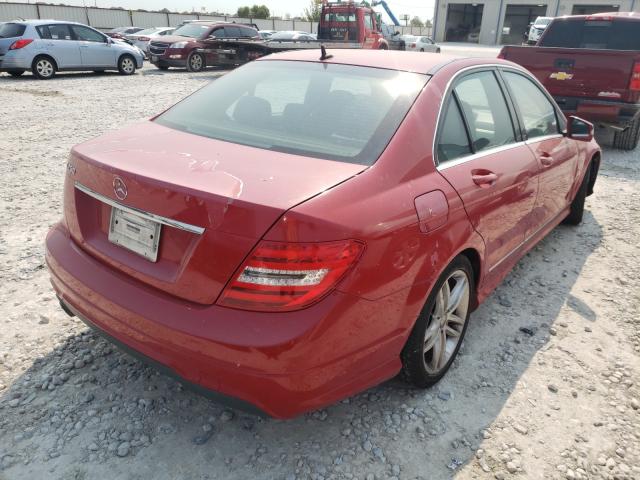 Photo 3 VIN: WDDGF4HB1CA725847 - MERCEDES-BENZ C 250 