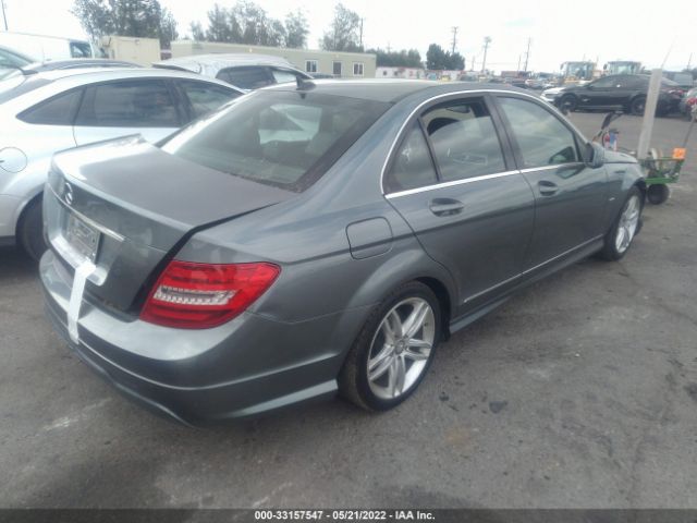 Photo 3 VIN: WDDGF4HB1CA729199 - MERCEDES-BENZ C-CLASS 